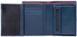 Портмоне кожаное Valentini 154-266 темно синій